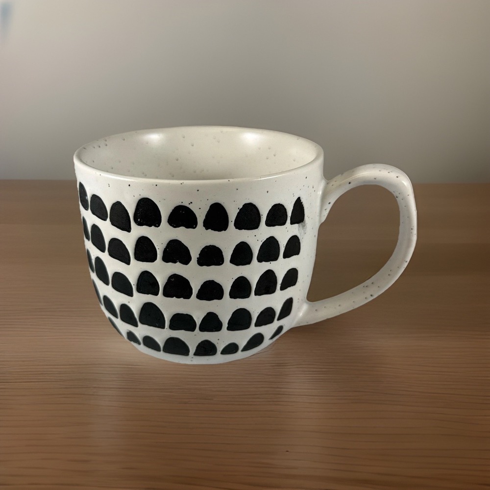 The Old Pottery Company Hand Painted Speckled Mug
